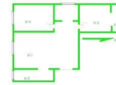 华龙|东城花园2室2厅1卫出租|买房租房佣金全返