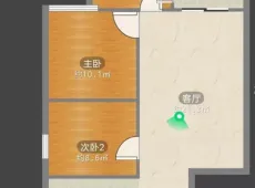 云岩|万科城E区3室1厅1卫出租