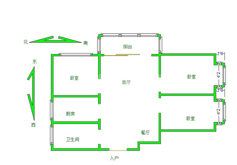 华清御园 三房家具家电齐全 拎包入住-华清御园二手房价