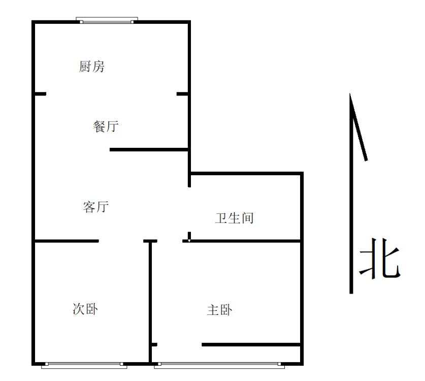 铁路医院隔壁2层 两室 有钥匙随时看-西单小区二手房价