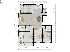 鼓楼区|中冶锦绣华府北苑4室2厅3卫出租