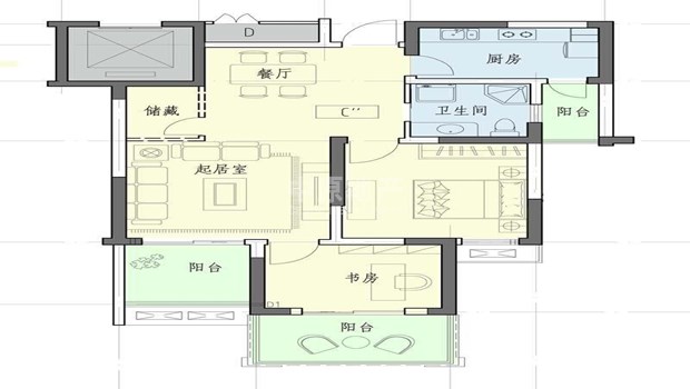 边城世家,边城世家精装两房，采光好，户型方正，诚心出售9