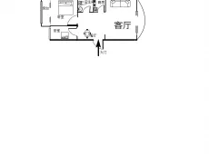 沌口|新都国际3室2厅1卫出租