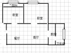 汉阳区|碧溪苑一期2室2厅1卫出售