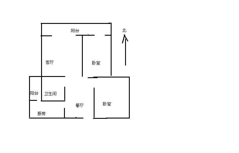 北城新都 78.0平米 36.0万-北城新都二手房价