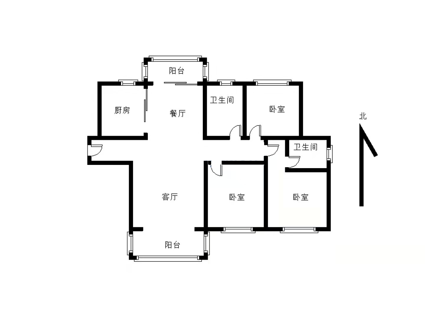 川汇区川汇精装3室2厅2卫二手房出售4