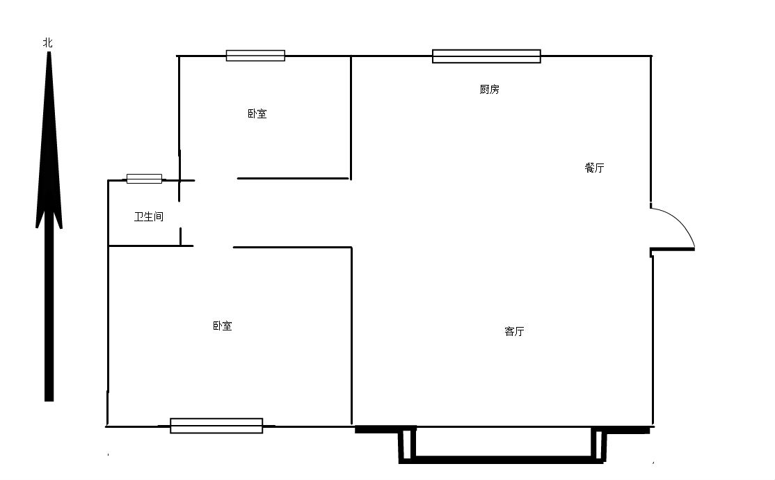 上海大花园,上海大花园 89.08平米 136万15