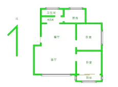 莲池区|迎宾小区2室2厅1卫出售