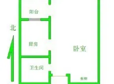 莲池区|东湖雅居1室1厅1卫出售