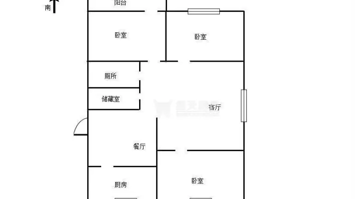 百草园公寓 94.74平米 188.0万