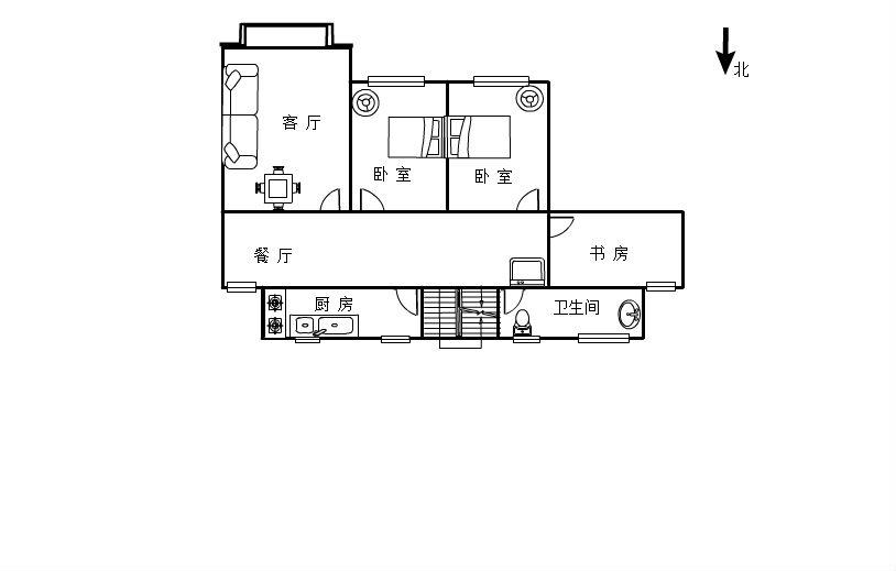 环城西路,【机关.北小.一中】3房2厅1卫.边套.舒适陪读.中装.12