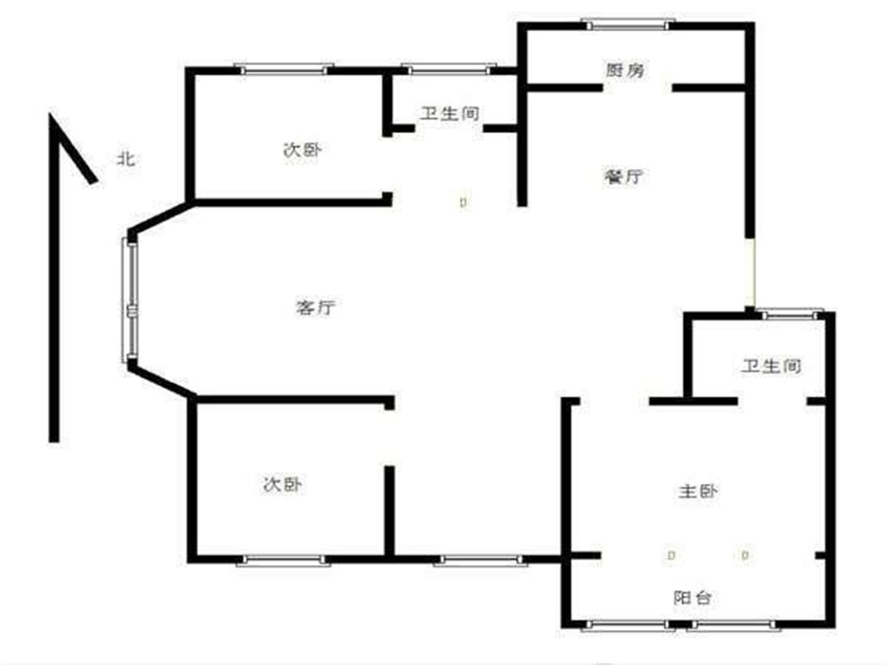 桥北新村,桥北新村 126.4平米 246万9