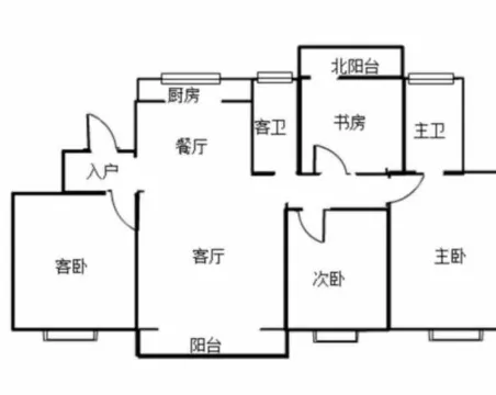 高速滨江首府4室2厅2卫朝南毛坯