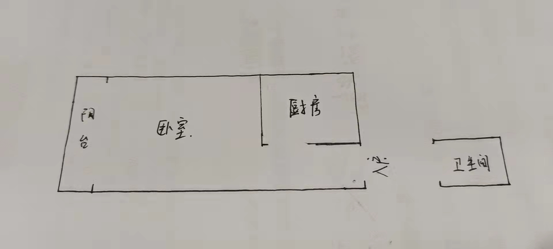 月牙宫,月牙宫  1室小户型6