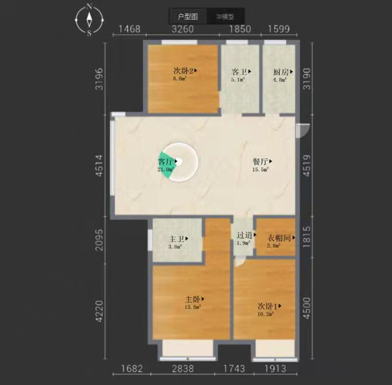 弋江区弋江毛坯3室2厅2卫二手房出售10