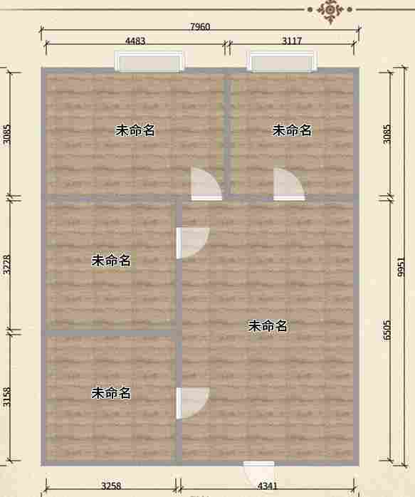 裕安园,裕安园 85平米 52万9