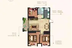 相山区|帝景翰园2室2厅1卫出售|买房租房佣金全返