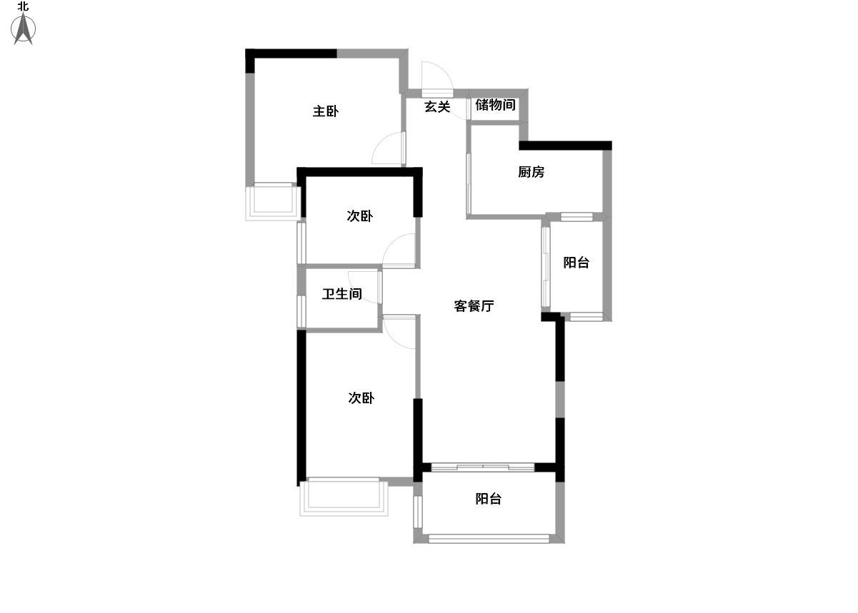 东菱城市新地,东菱城市新地 114平米 75万7