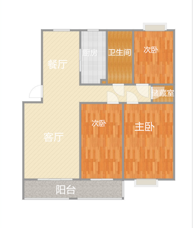 红三环家园,红三环家园 123平米 86万11