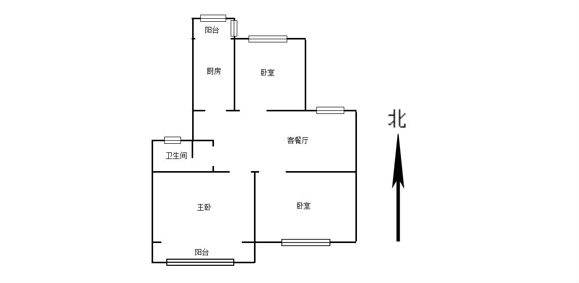 金丰易居东方城市花园二期,金丰易居东方城市花园（二期） 81平米 26万10