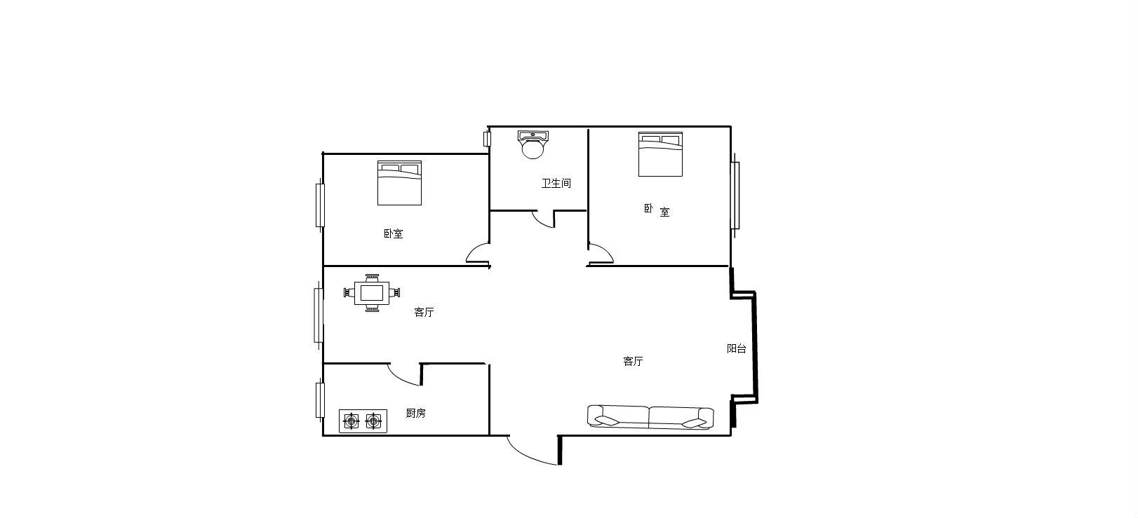 公园名居,公园名居 98平米 36万10