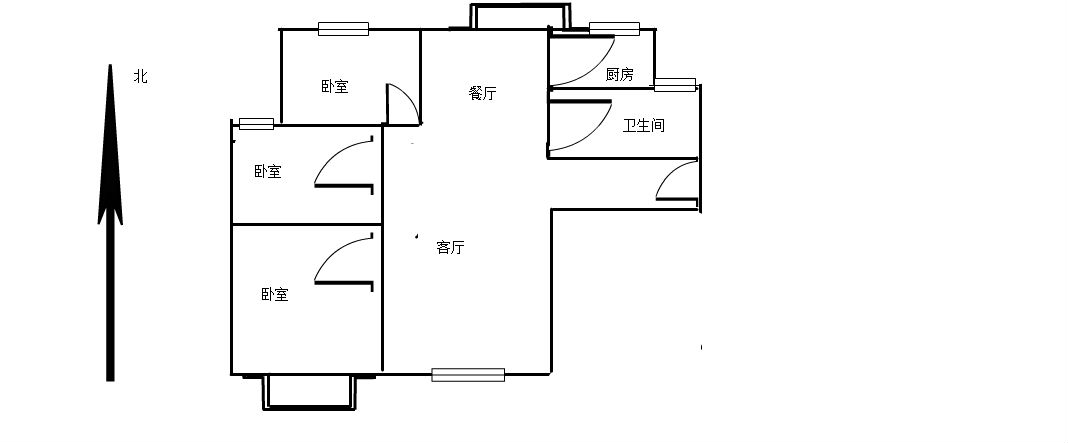 新袁庄B区,新袁庄B区 106平米 24万10