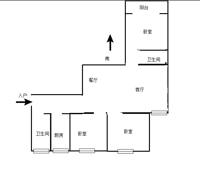 金安区城北普通3室2厅2卫二手房出售11