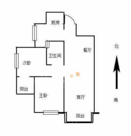 紫竹林安置小区,紫竹林安置小区 93.24平米 70万12