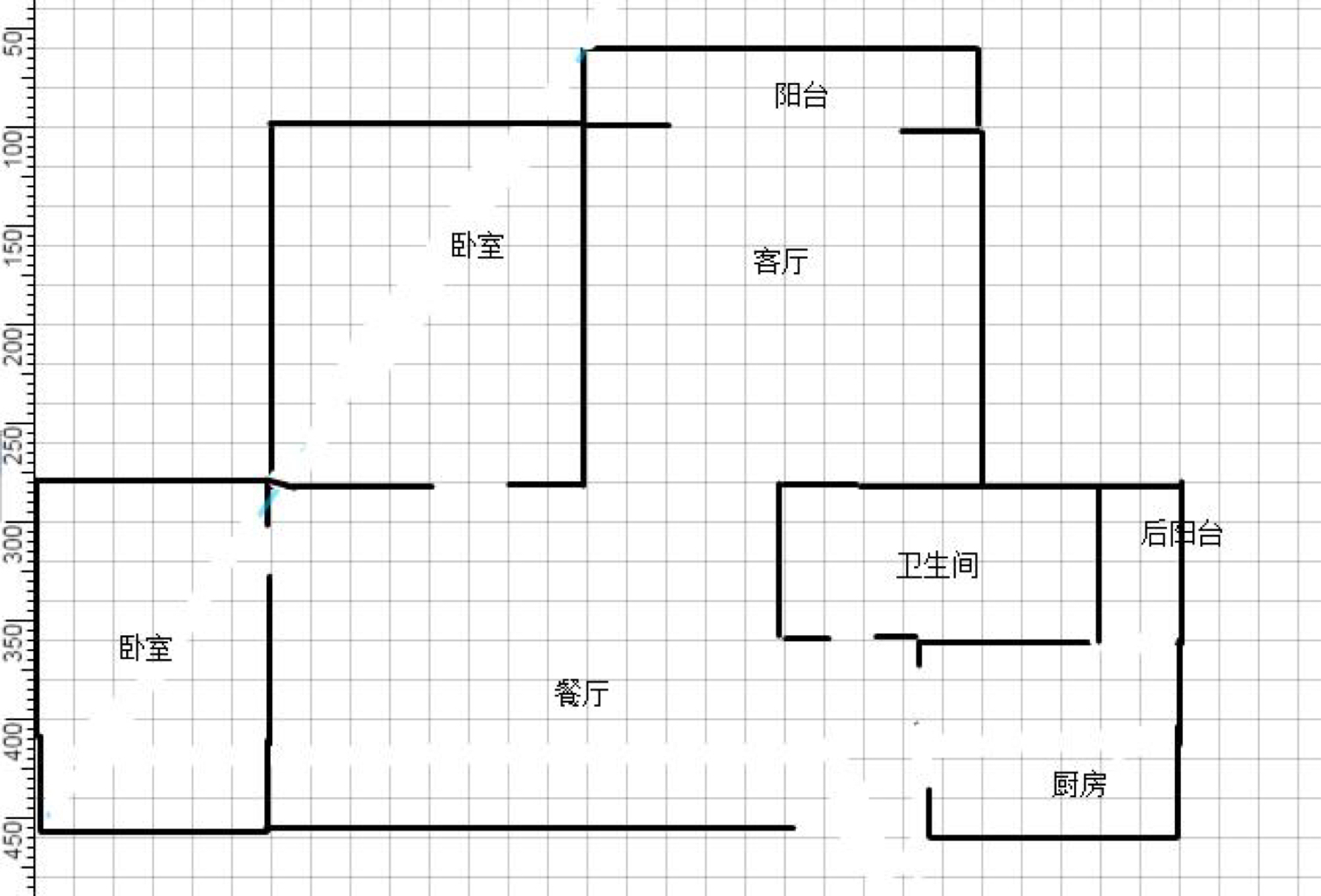 水岸华庭,水岸华庭 103平米 70万9