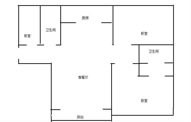 中至信壹号庄园,中至信壹号庄园 109.58平米 128万17