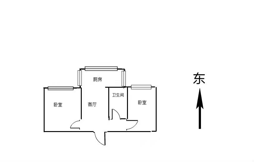 机关北区,机关北区 77.0平米6