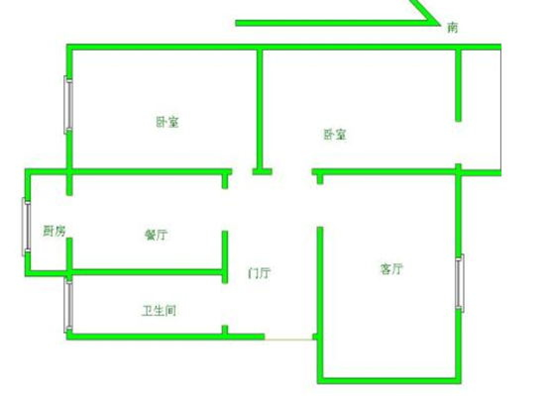 市政府宿舍（三八路南） 87平米 146万-香榭丽小镇二手房价