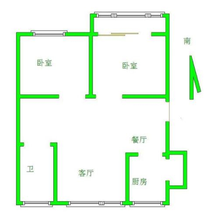 德城区经济开发区普通2室2厅1卫二手房出售8