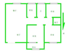 齐河县|迎宾小区3室2厅1卫出售|买房租房佣金全返