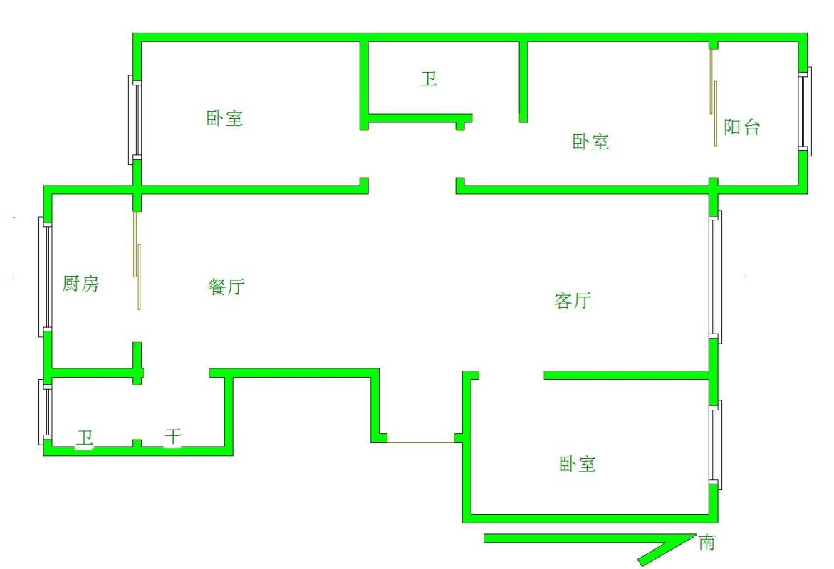 长河明珠 159.73平米 265万-德达长河明珠二手房价