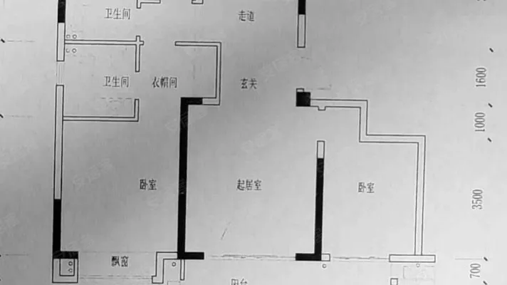 阜阳吾悦广场 135.29平米 126万