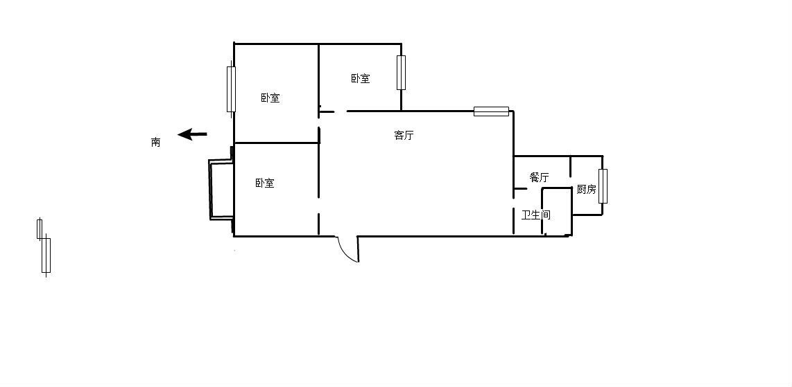 连云区连云普通3室1厅1卫二手房出售19