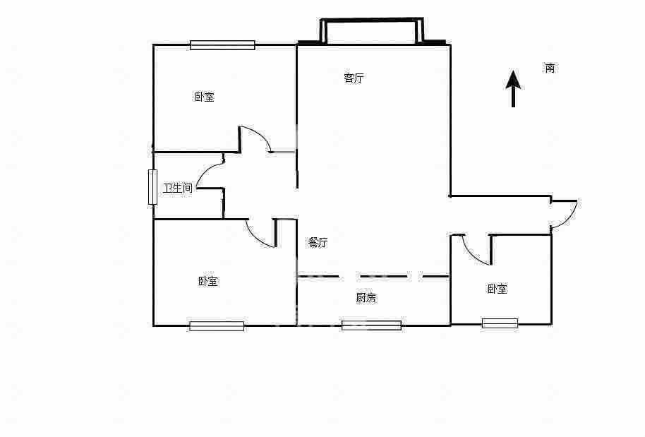 连云区开发区毛坯3室2厅1卫二手房出售12