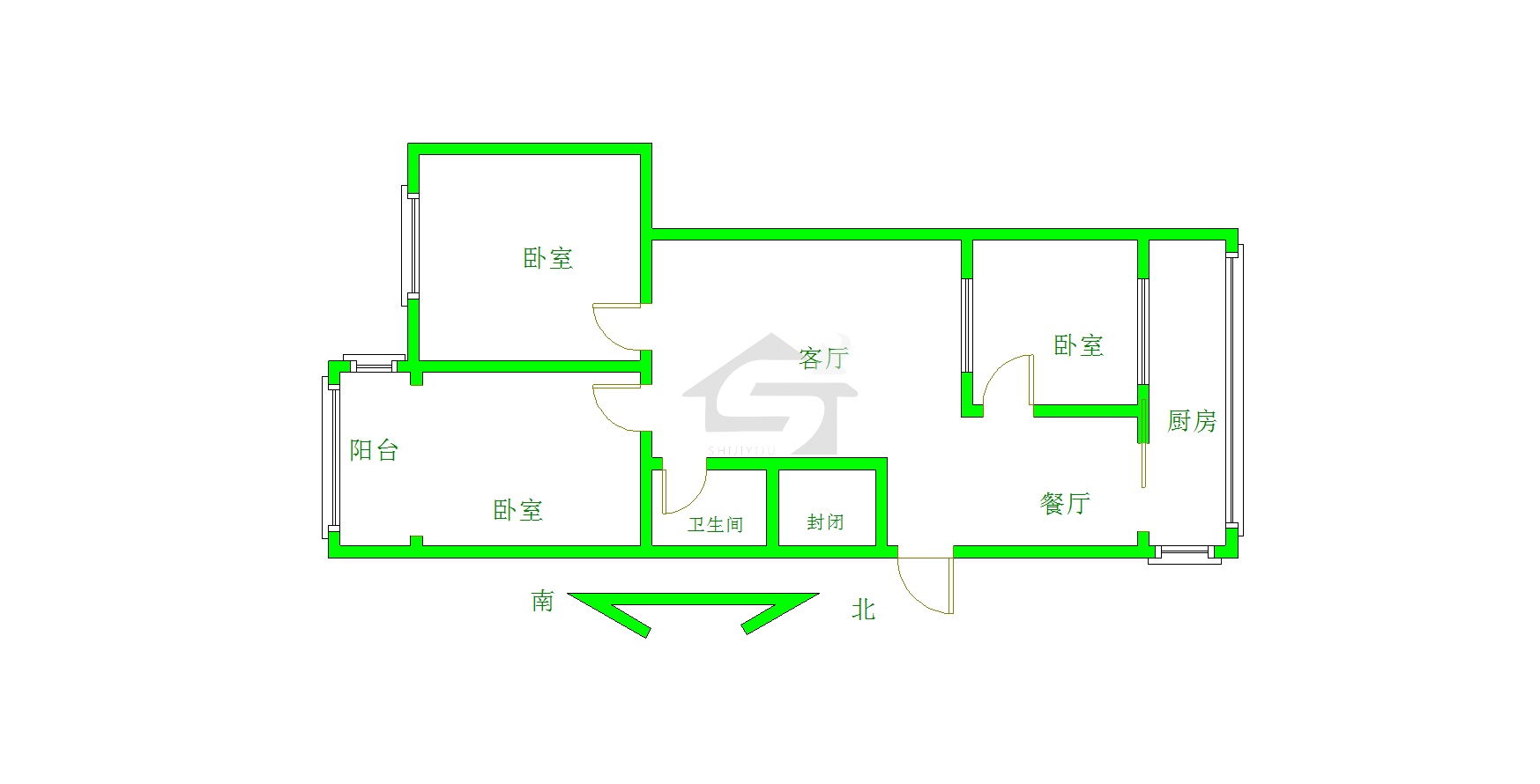 陶瓷厂小区,陶瓷厂小区 92.0平米 52.0万13