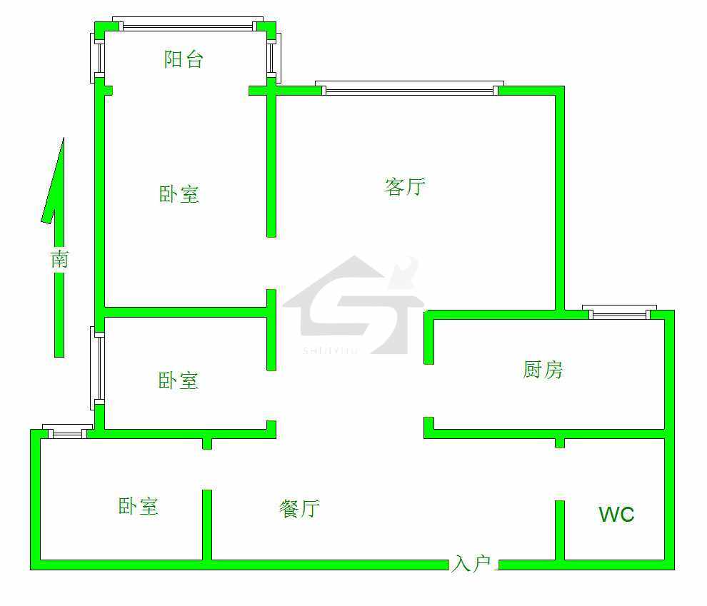 龙港新城,龙港新城（一期） 120.3平米 90.0万9