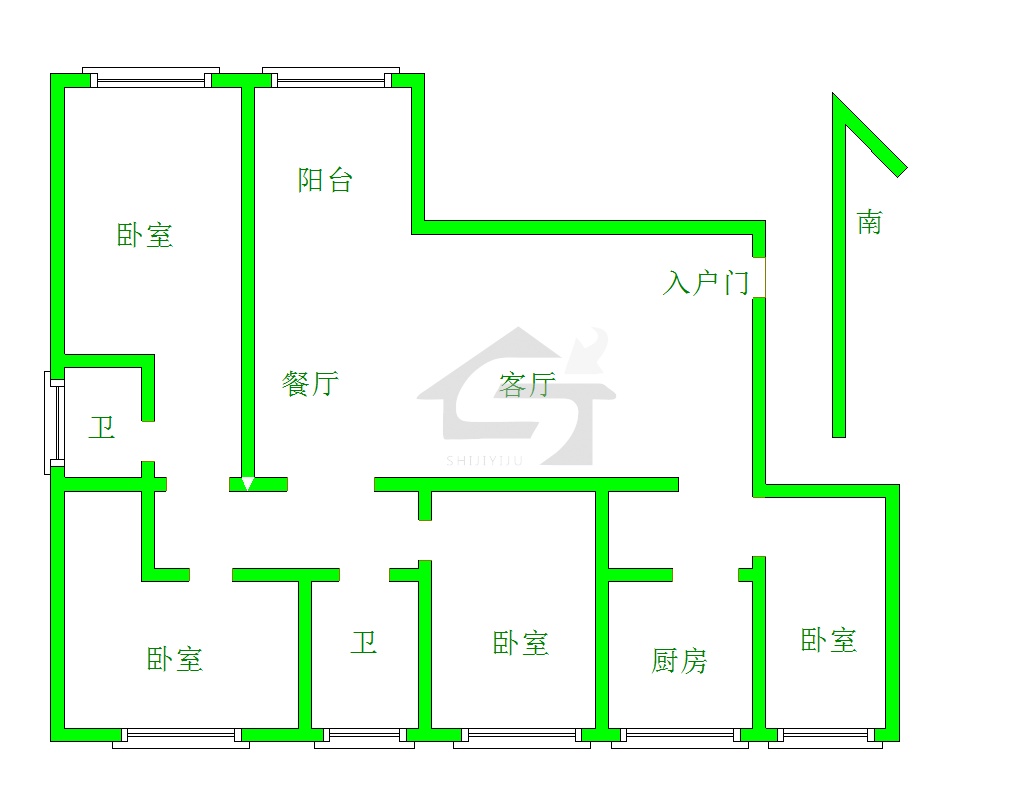 馨月花园,馨月花园 138.0平米 93万 钥匙在门房12