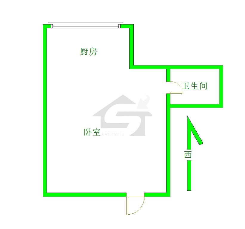 浅水湾,真正的地铁楼盘，浅水湾精致1室0厅1卫1阳台，仅售9