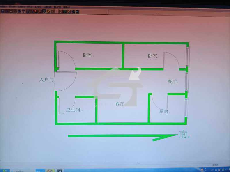 城区城中精装2室1厅1卫二手房出售9