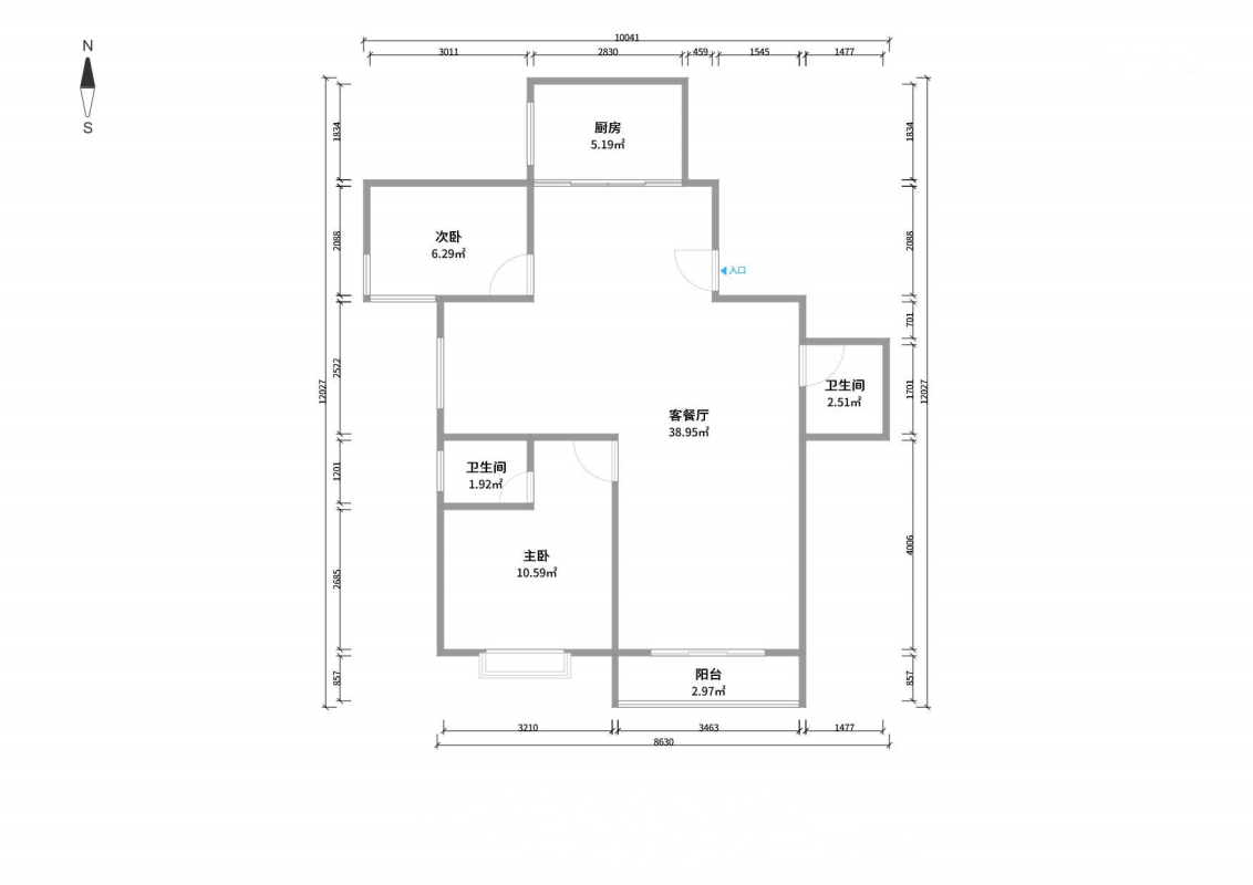 建大洋房,建大洋房 214.32平米 349万9