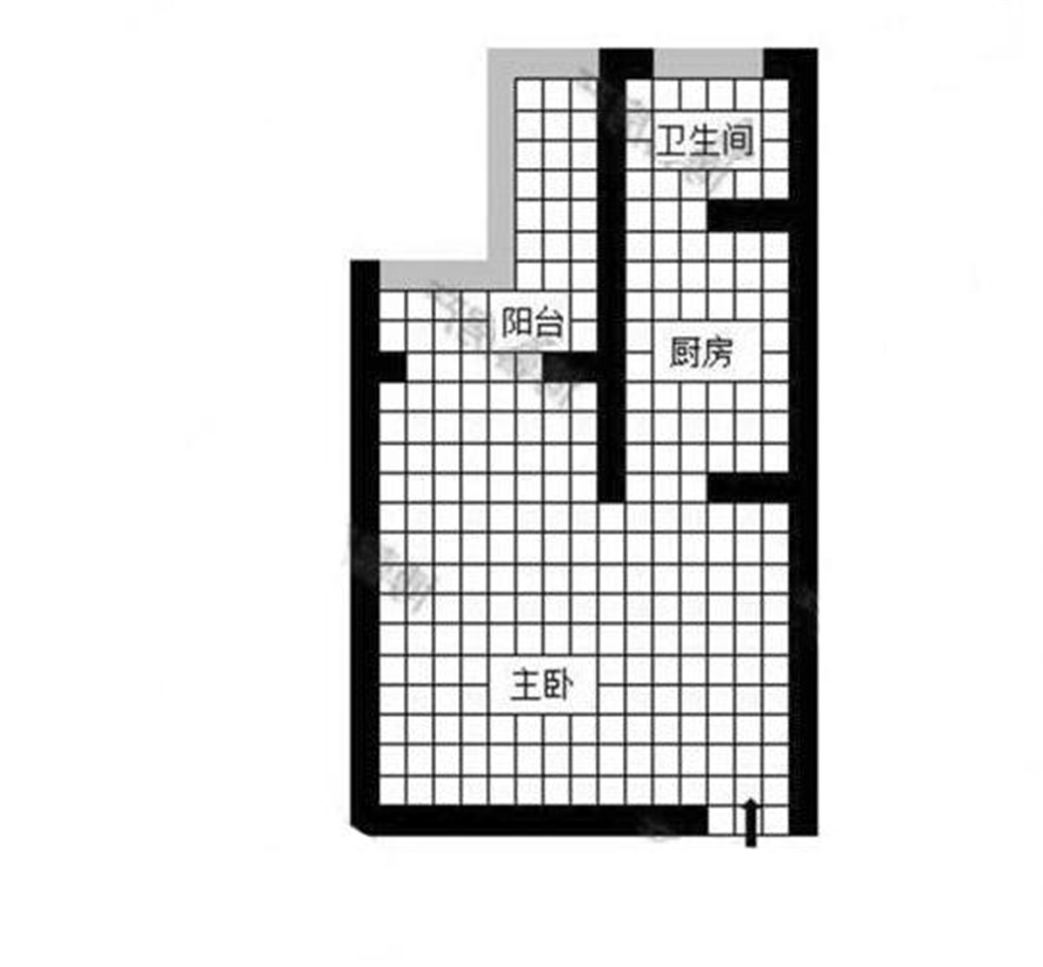汉安首座,汉安首座 25.5平米 21.8万13