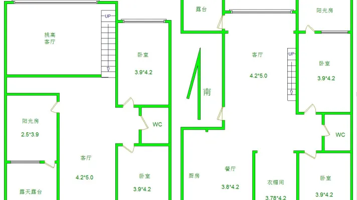 香榭花堤【金桥小学】 179.0平米 223.0万