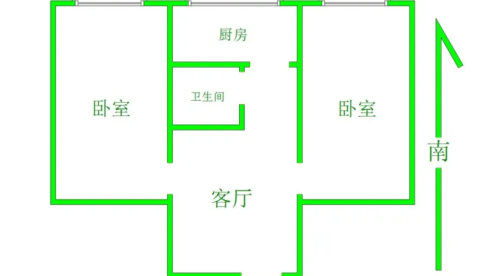 纤维检验局家属楼【东风小】 70.3平米 83.0万
