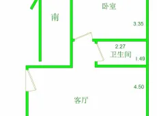 玉泉区|燃气公司家属楼1室1厅1卫出售