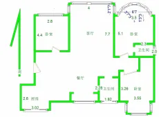 玉泉区|汇豪天下北区3室2厅2卫出售