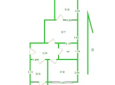 玉泉区|恒昌小区2室1厅1卫出租